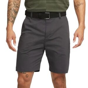 GUC Nike Mens Golf Dri-Fit Grey Flat Front 10.5”Shorts. Size W34